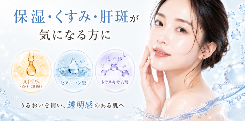 ケアシスのベーシック導入で使用するAPPS・ヒアルロン酸・トラネキサム酸